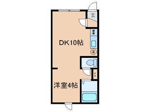 パークサイド健の物件間取画像